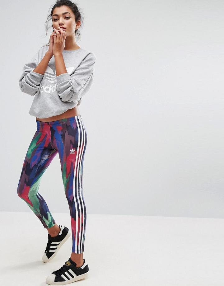 Adidas Camo Leggings - Multi