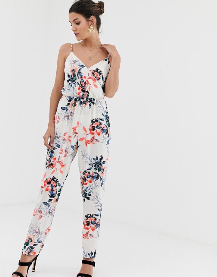 Forever Unique Floral Jumpsuit - Multi