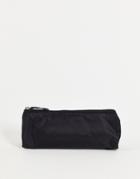 Asos Design Make Up Brush Bag In Black Nylon