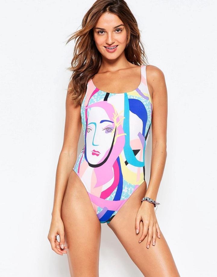 Seafolly Face It Swimsuit - White
