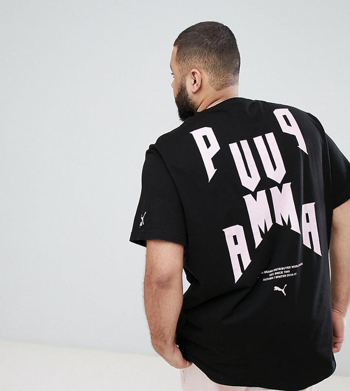 Puma Plus Graphic T-shirt - Black