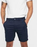 River Island Shorts In Navy
