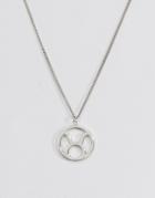 Fashionology Sterling Silver Taurus Zodiac Necklace - Silver