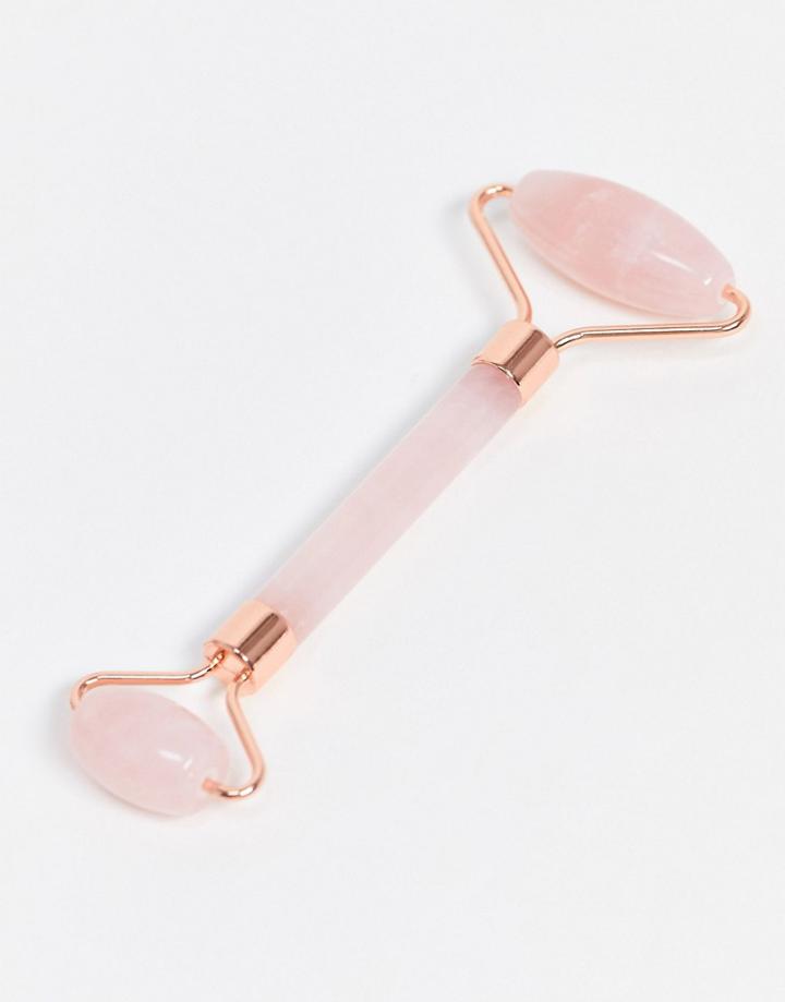 Kitsch Crystal Facial Roller - Rose Quartz-no Color