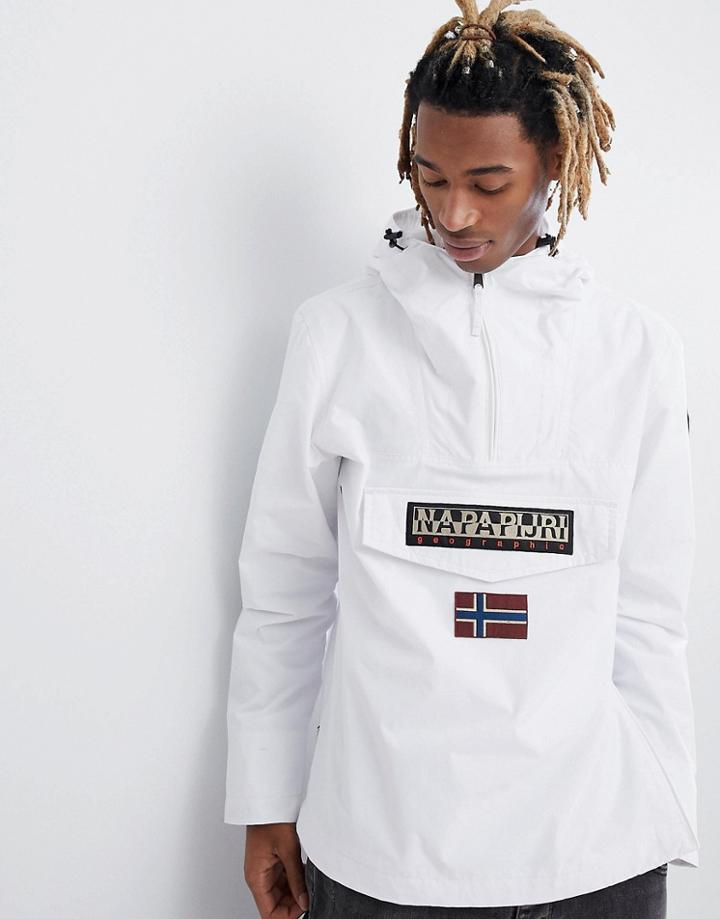 Napapijri Rainforest Jacket In White - White