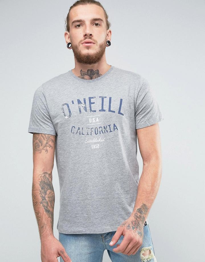 O'neill California T-shirt - Gray