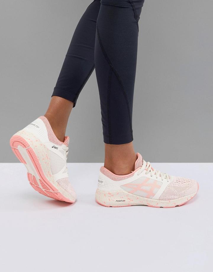 Asics Running Roadhawk Sneakers In Cherry Blossom - Red