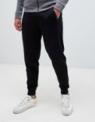 Hugo Doak-u2 Tonal Taped Logo Sweat Joggers In Black - Black