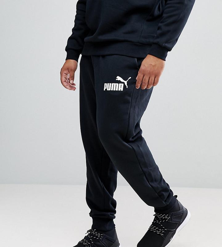 Puma Plus Ess No.1 Joggers In Black 83826401 - Black