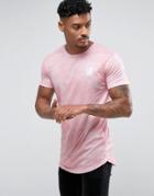 Good For Nothing Muscle T-shirt In Pink Camo - Pink