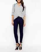 New Look Navy Jegging - Blue