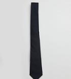 Asos Tall Wide Tie In Black - Black