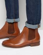 Aldo Croaven Leather Chelsea Boots - Tan