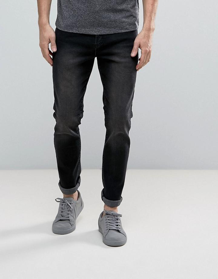 Systvm Skinny Jean Nickel Black - Black