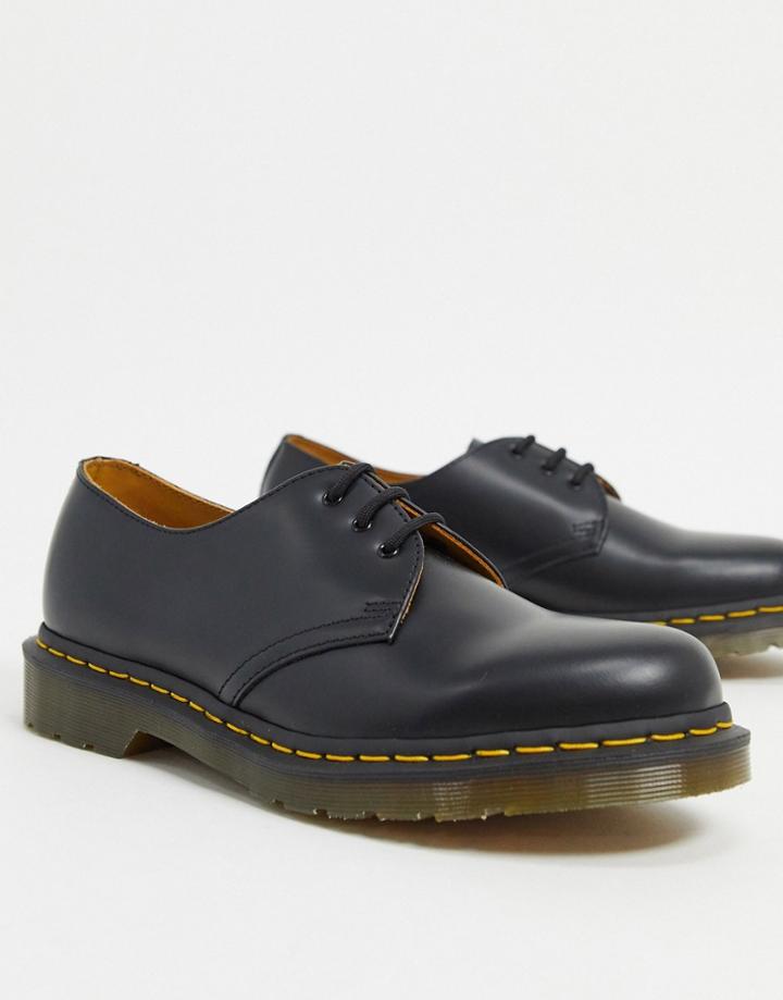 Dr Martens Original 3-eye Shoes In Black