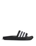 Adidas Swim Adilette Sliders In Black And White