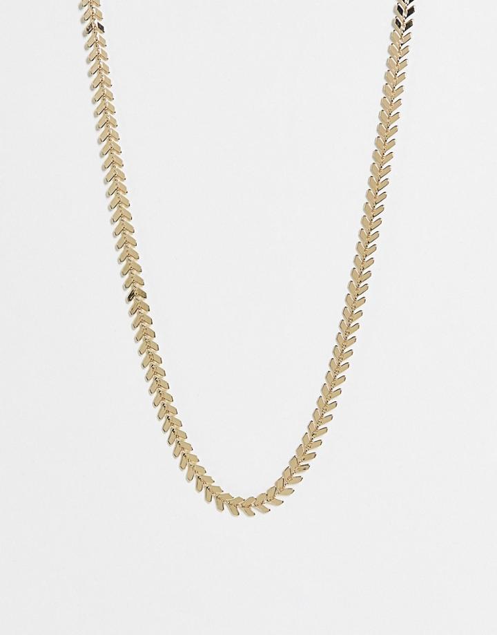 & Other Stories Chain Necklace In Gold