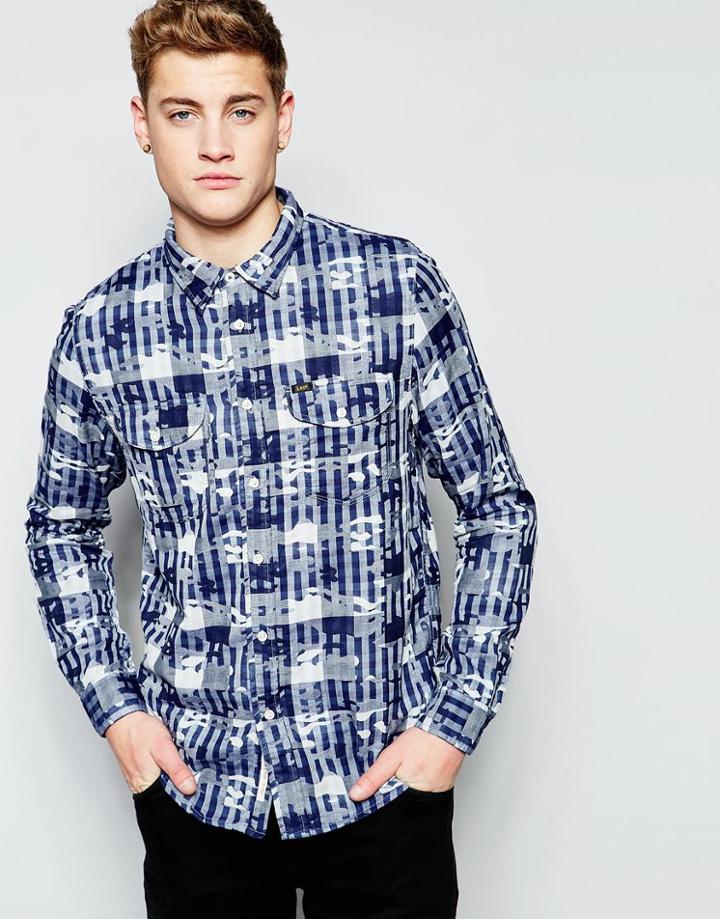Lee Worker Shirt - Blue
