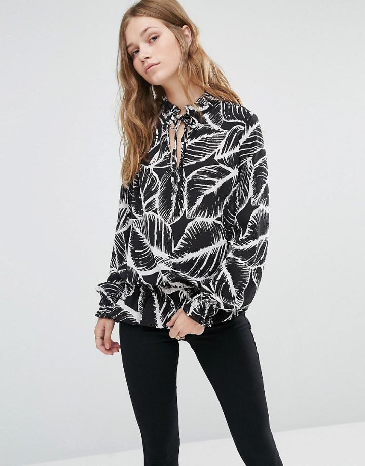 Gestuz Era Printed Blouse