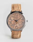 Breda Cork Watch - Brown