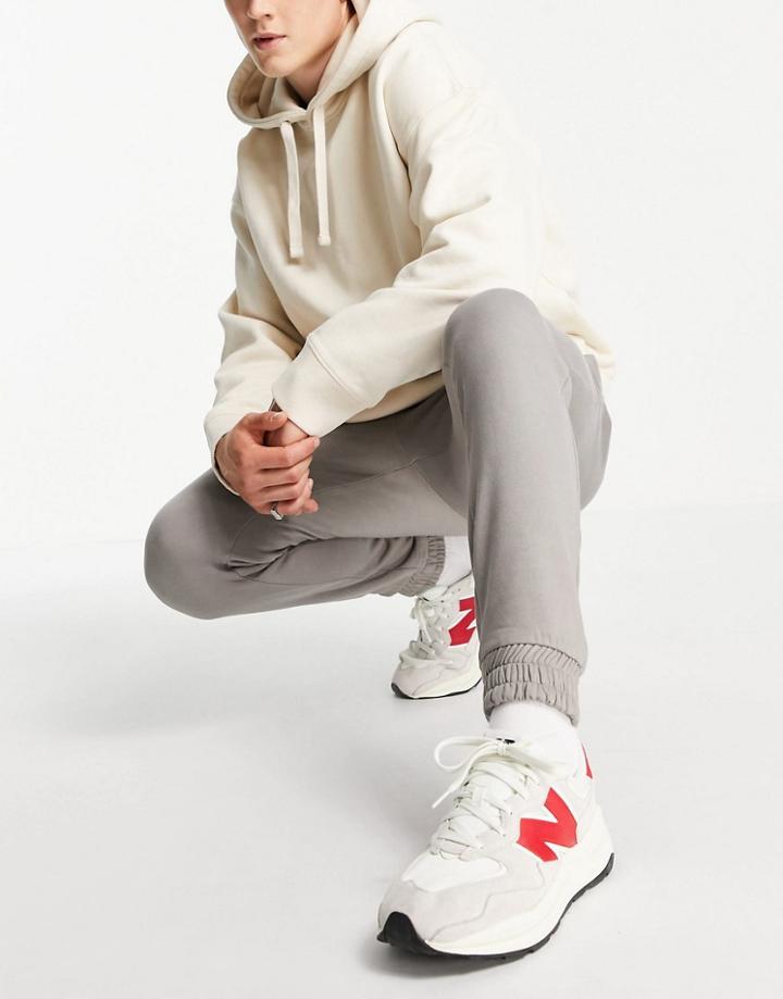 New Look Sweatpants In Light Gray-grey