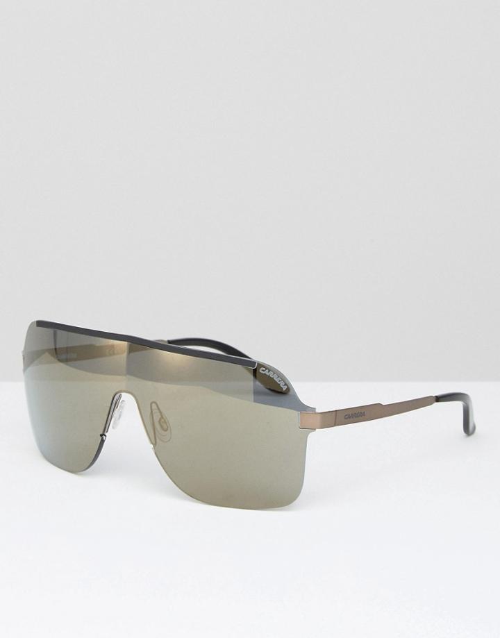 Carrera Avaitor Sunglasses In Gold - Gold