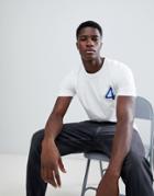 Troy T-shirt With 4 Chest Print - White