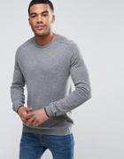 Celio Cashmere Mix Knitted Sweater - Gray