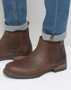 Red Tape Chelsea Boots Brown Leather - Brown