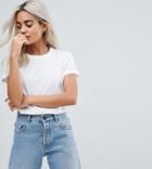 Asos Petite Ultimate T-shirt With Crew Neck - White