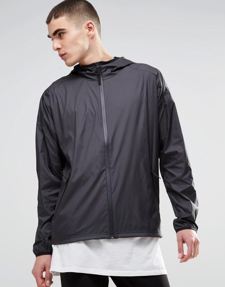 Adidas Zne Windbreaker Jacket Az9980 - Black
