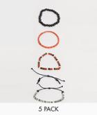 Bershka 5-pack Bracelet Set