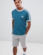 Adidas Originals California T-shirt In Blue Dv2554 - Blue