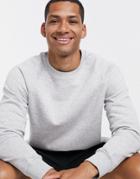 Weekday Paris Sweat In Gray-grey