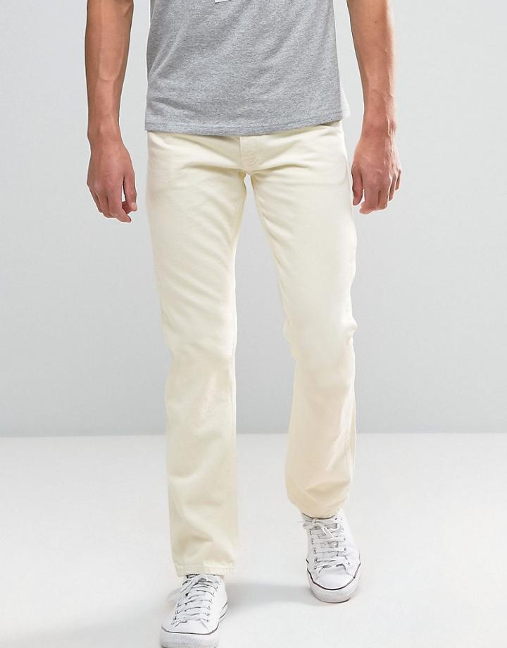 Tommy Jeans 90s Straight Fit Jeans M17 In Lemon - Yellow