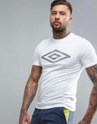Umbro Large Logo T-shirt In White - White
