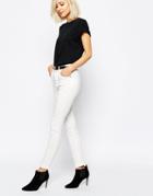 Vero Moda Skinny Jeans - White