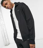 Collusion Track Jacket In Poly Tricot-grey