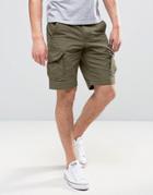 Jack & Jones Intelligence Cargo Shorts In Loose Fit - Green