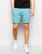 Selected Homme Chino Shorts - Light Blue