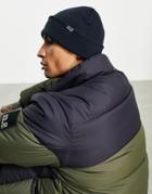 Jack Wolfskin Rib Beanie In Navy