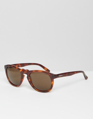 Mr. Boho Sunglasses Jordaan In Vintage Tortoise Made In Italy - Brown
