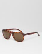 Mr. Boho Sunglasses Jordaan In Vintage Tortoise Made In Italy - Brown