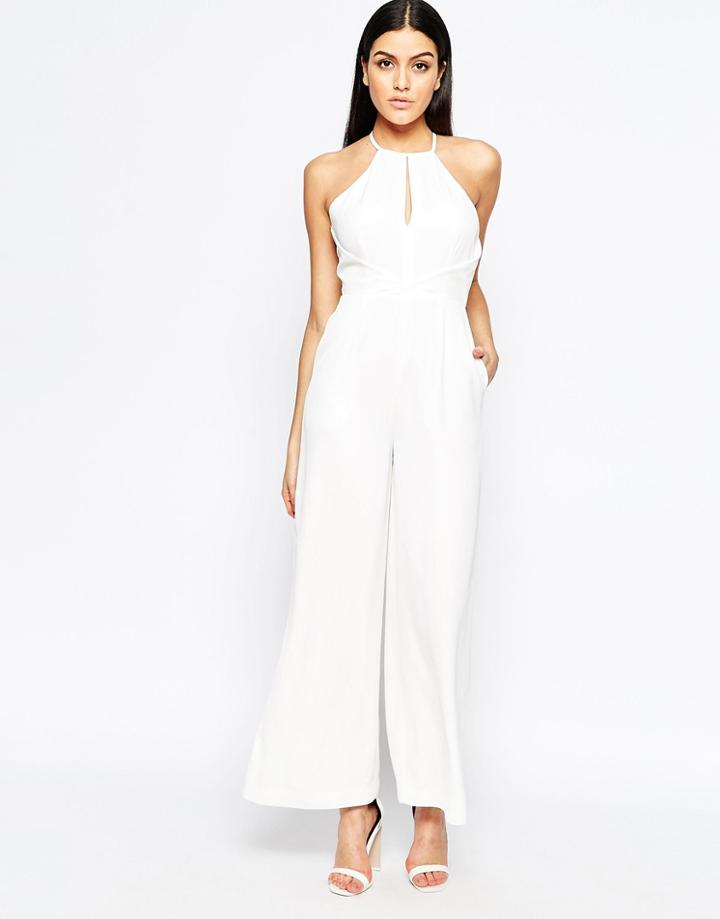 Finders Keepers Guilty Pleasure Jumpsuit In White - White