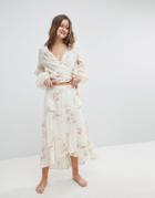 Billabong Wrap Beach Skirt Co-ord - Cream