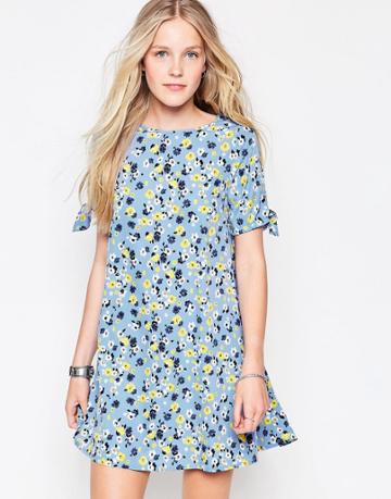 Influence Floral Dress - Blue