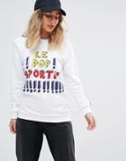Le Coq Sportif Pop Sweatshirt - Tan