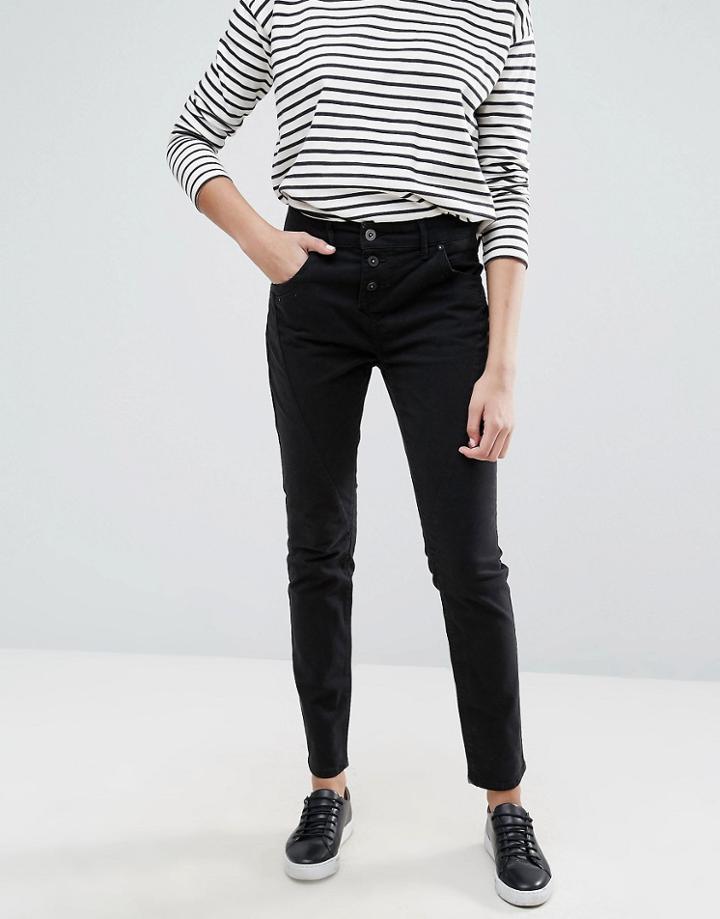 Only Lizzy Antifit Pants - Black
