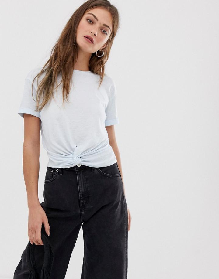 Allsaints Carme Devo Tee - Blue