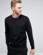 Jack & Jones Premium Quilted Sweatshirt - Black